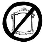 Ain’t no mirror need to be staring back at me. Damn stink eye mirror.