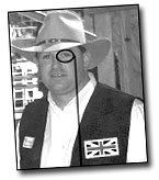 Tellingly, there is a monocle involved.