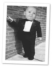 She took her own baby to the prom.